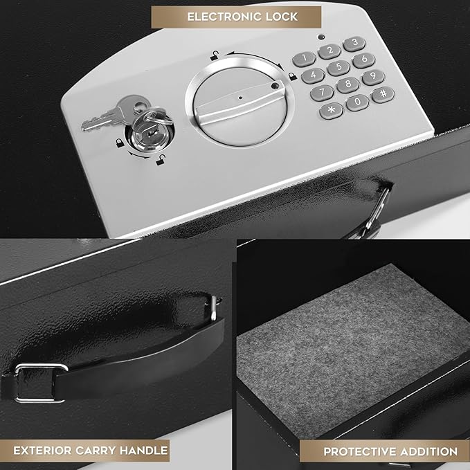 Dalmbox Portable Metal Safe Box - Image 5