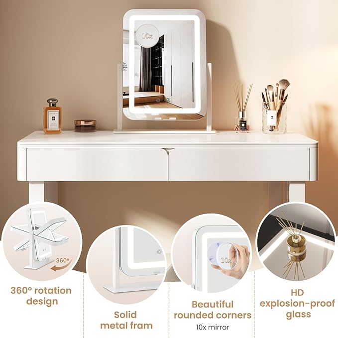 Dripex 3-in-1 Lighted Vanity Mirror - Image 5