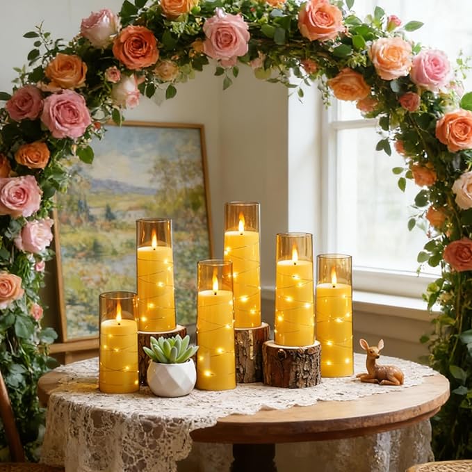 Flickering Flameless LED Candles, Battery Operated Candles 24 Pcs - Image 6