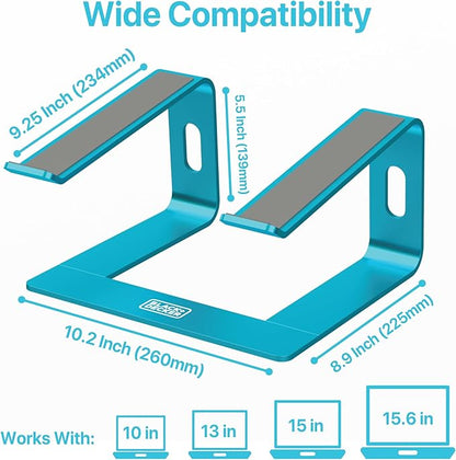 BLACK+DECKER Laptop Stand for Computer Desk, Ergonomic Laptop Stand for Desk - Image 6