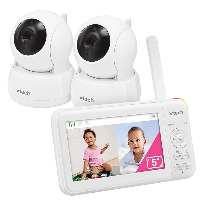 VTech 2 Cameras Video Baby Monitor by VTechBabyMonitors