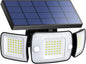 intelamp Solar Outdoor Lights, 6000mAh Motion Sensor by IntelampSolarLightingArtist