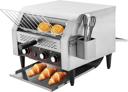 Commercial Conveyor Toaster, 2400W Heavy-duty Toasters by Unknown