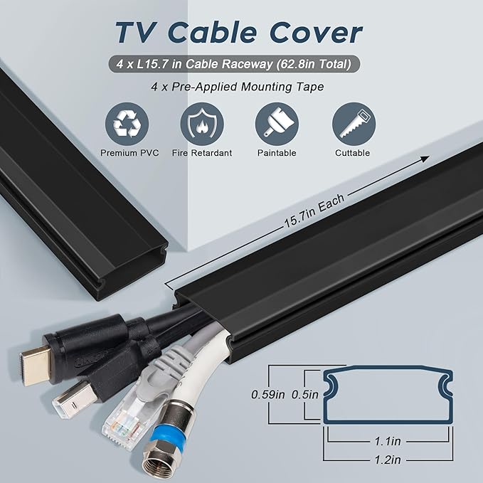 62.8in TV Cable Hider - Image 3