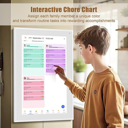 Smart Digital Calendar: 21.5-Inch Electronic Wall Calendars & Chore Chart - Image 4