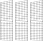 7RiversART Grid Wall Commercial Grade Grid Panels Heavy Duty Panel by 7RiversART