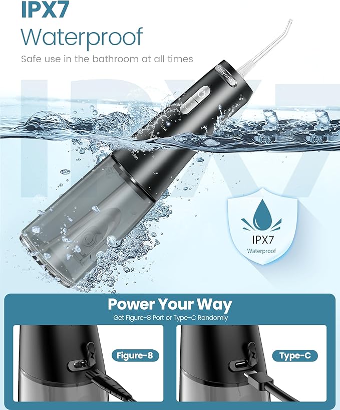 Onlyone Rechargeable Cordless Water Flosser - Image 8
