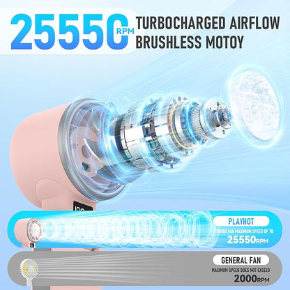 PlayHot Portable Handheld Turbo Fan - Image 4