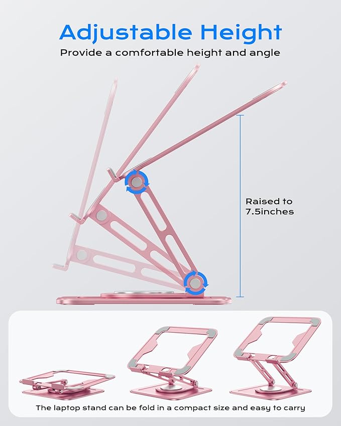 Adjustable Laptop Stand, Computer Stand - Image 3