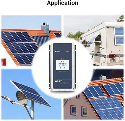 EPEVER 80A MPPT Solar Charge Controller 12V/24V/36V/48V Auto Max.PV 150V Input - Image 7