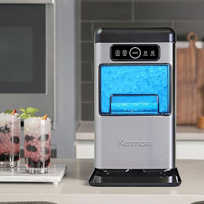 Kenmore Countertop Ice Maker Nugget Machine – Portable Self-Cleaning Máquina de - Image 2