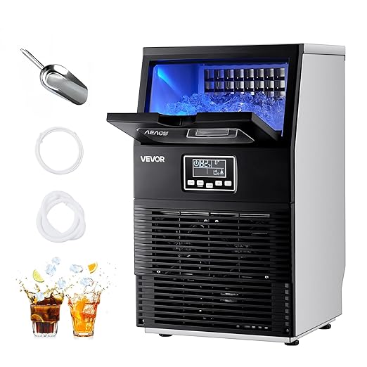 VEVOR Commercial Ice Maker Machine, 80 lbs/24h by VEVOR
