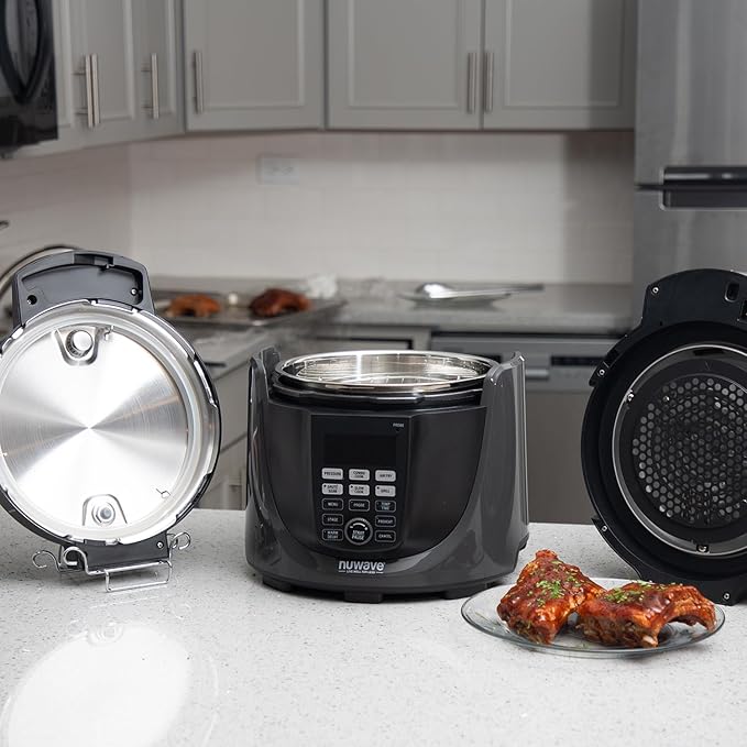 Nuwave Duet Electric Pressure Cooker & Air Fryer Combo - Image 4