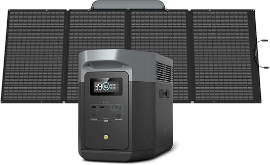 EF ECOFLOW Solar Generator DELTA 2 Max 2048Wh by EFECOFLOW