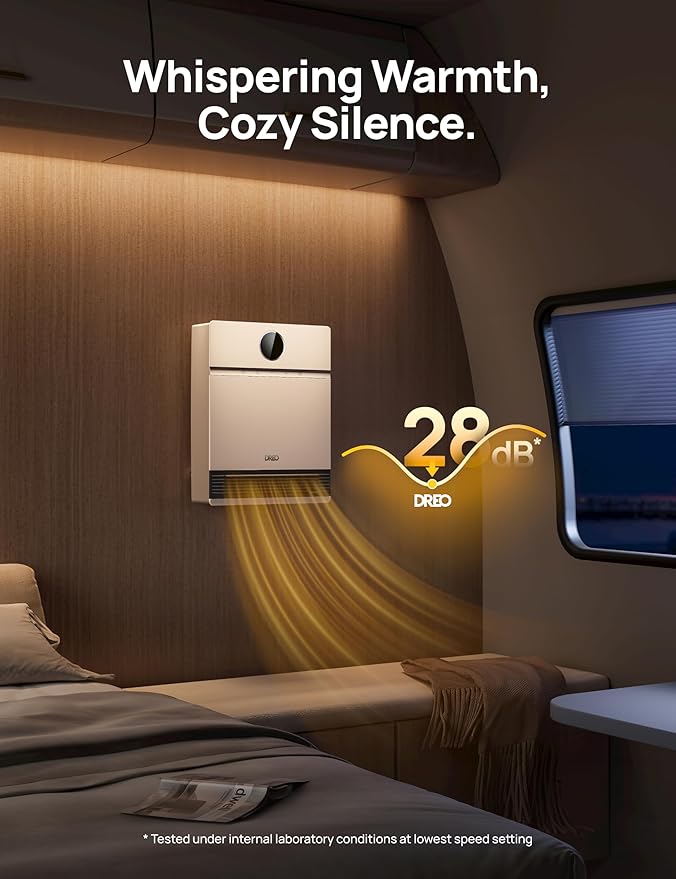 DREO Smart Wall Heater, IP24 Electric PTC Space Heaters - Image 7