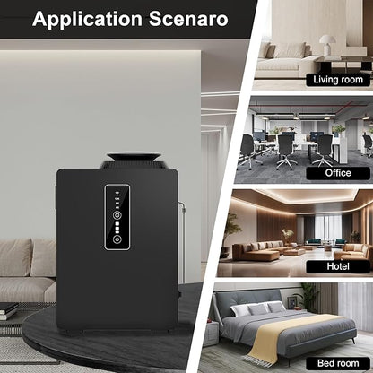 2026 Upgraded 1000ML HVAC Scent Diffuser Machine Kit, Includes 2 Premium Oils - Image 9