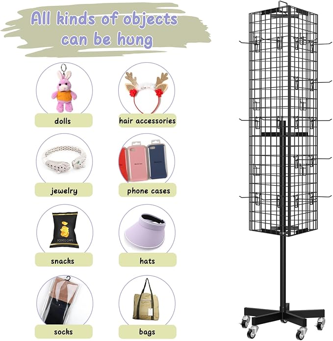 Grid Wall Panels Display Stand - Image 4