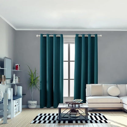 Anytime 100% Blackout Curtain 2 Panels Set, Thermal Insulated Window Drapes - Image 5