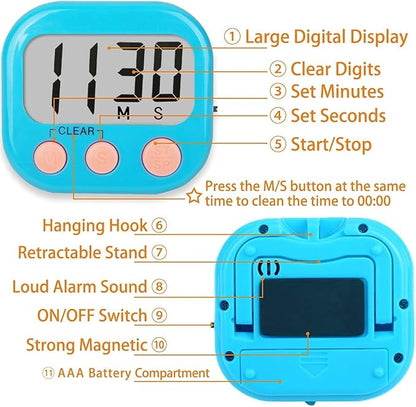 Classroom Timers for Teachers Kids Large Magnetic Digital Timer Teacher - Image 5