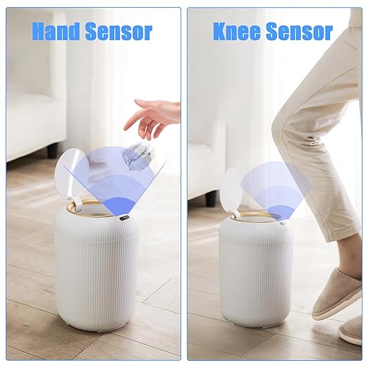 URALFA Motion Sensor Trash Can - Image 6