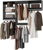 Modular Closet System, Wood Tower Closet Storage by Unknown
