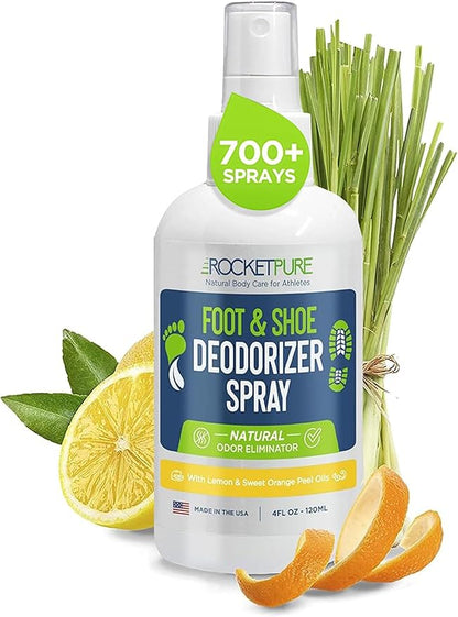 Rocket Pure Natural Foot & Shoe Deodorizer Spray by RocketPure