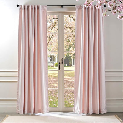 Lazzzy Blackout Curtains Thermal Insulated Room Window Drapes Super Soft Luxury by Lazzzy