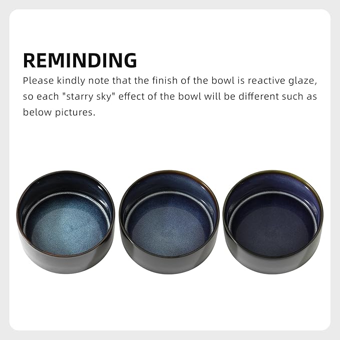 Ceramic 6.1inch Dog Bowls for Small and Medium Breed Dog Dish Pet Food and - Image 6