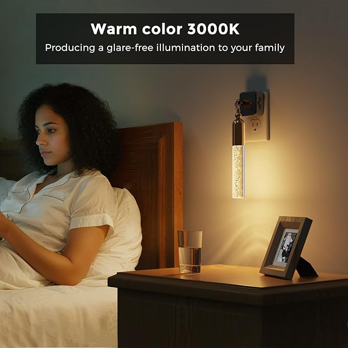 L LOHAS LED Night Lights Plug into Wall, Dimmable Night Light 0-100LM, Rotating - Image 5