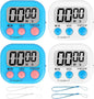 ZILLEEN Classroom Timer for Kids Teachers 4 Pack Digital Timers by ZILLEEN