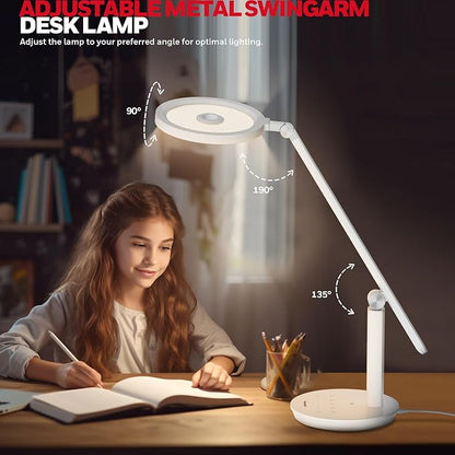 Honeywell Desk Lamp for Home Office, H6 Sunturalux™ Eye-Caring Led Desk Light - Image 6