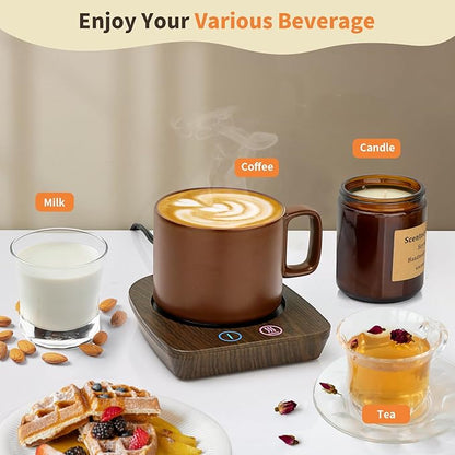 VOBAGA Coffee Mug Warmer & Mug Set, Coffee Cup Warmer - Image 5