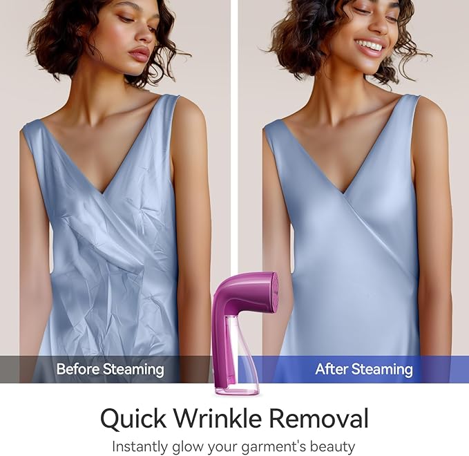 HiLIFE Steamer for Clothes, Portable Handheld Clothing Steamer - Image 4