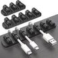 SOULWIT Upgraded Cable Holder, Cable Management Cord Organizer Clips Silicone by SOULWIT