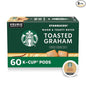 Starbucks K-Cup Coffee Pods, Flavored Hot or Iced Coffee, Toasted Graham by StarbucksbyNespresso