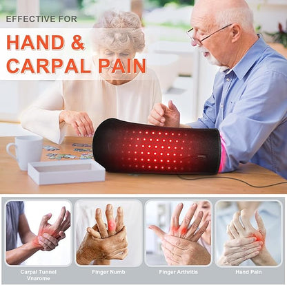 Red Light Therapy for Hands & Wrist, 2026 Upgrade 4 Therapy Modes, 5-Level - Image 3