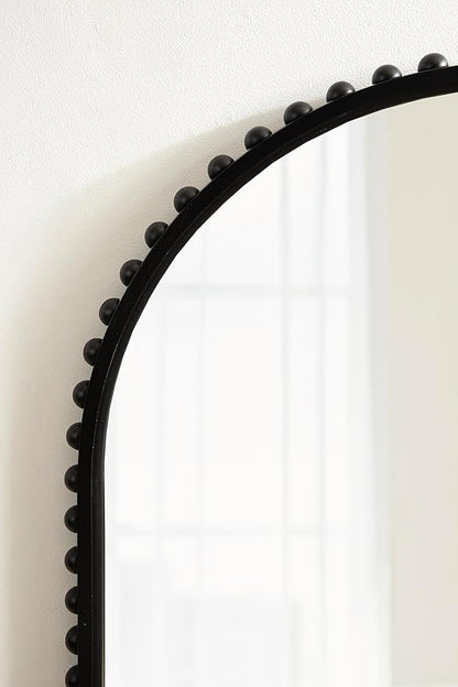 Kate and Laurel Beadbrook Modern Beaded Arched Mirror - Image 6