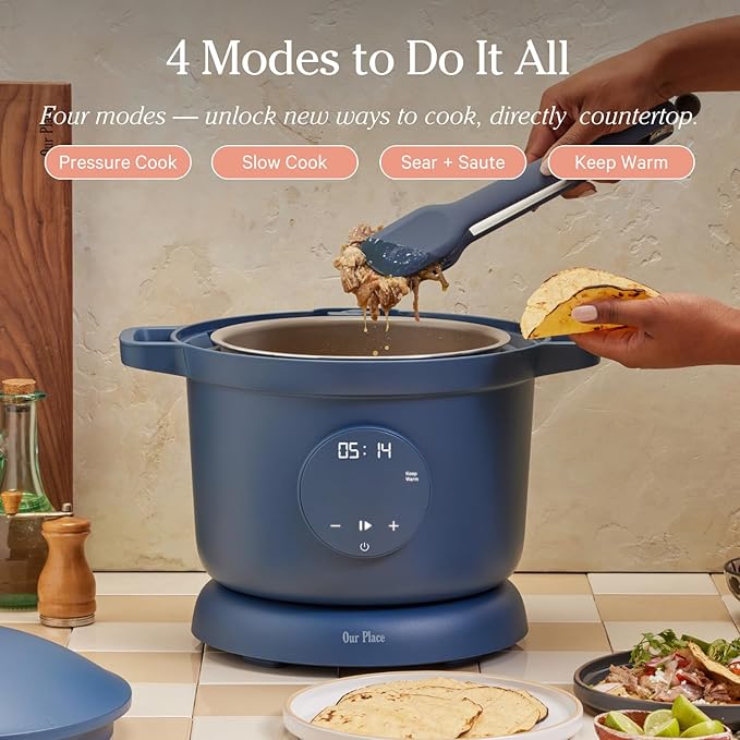 Our Place Dream Cooker | 6 Qt Ceramic Nonstick Multicooker & Pressure Cooker - Image 3