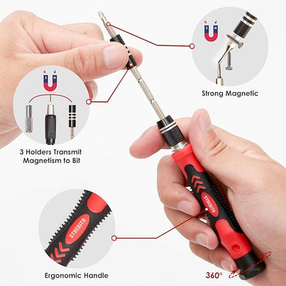 STREBITO Screwdriver Sets 142-Piece Electronics Precision Screwdriver - Image 3
