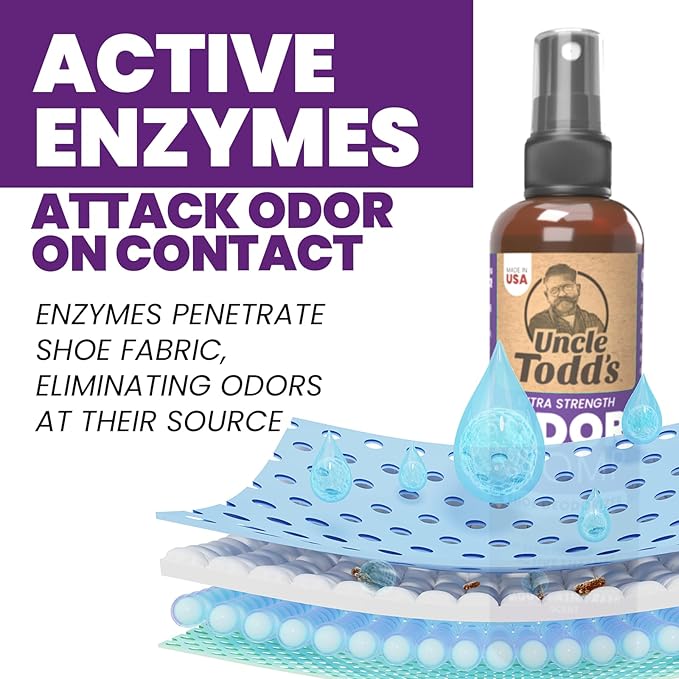 Uncle Todd's Shoe Deodorizer Spray - Image 6