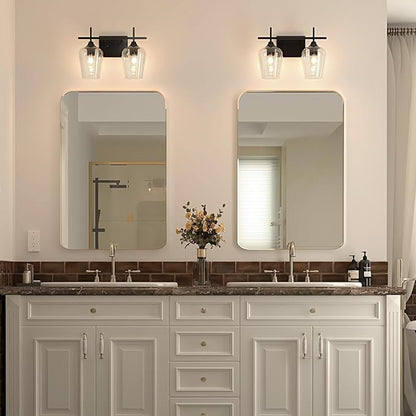 VONLUCE Bathroom Vanity Light, 2 Light Bathroom Light Fixture Over Mirror - Image 3