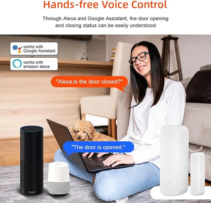 WiFi Door Sensor Window Detector: Smart Magnetic Door Open Detector - Image 3