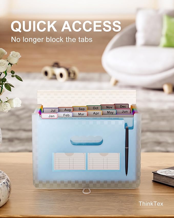 ThinkTex Accordion File Organizer, 12 - Image 3