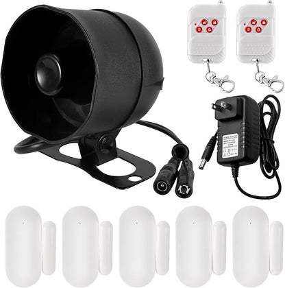 KERUI WiFi Home Security Alarm System 8-Piece kit Door Alarm System DIY Siren by KERUI