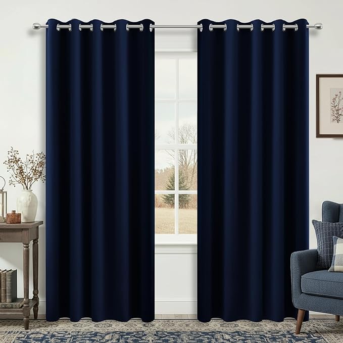 KOUFALL Sliding Glass Door Curtains by KOUFALL