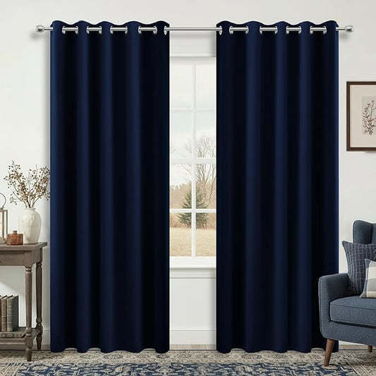 KOUFALL Sliding Glass Door Curtains by KOUFALL