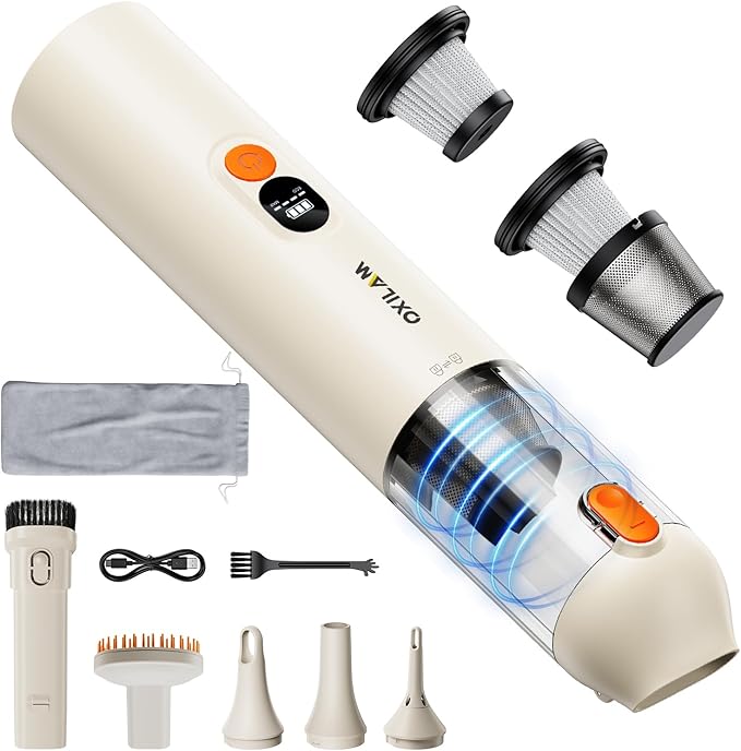 OXILAM Car Vacuum Handheld Vacuum Portable Cordless-14000PA High Power by OXILAMDIRECT