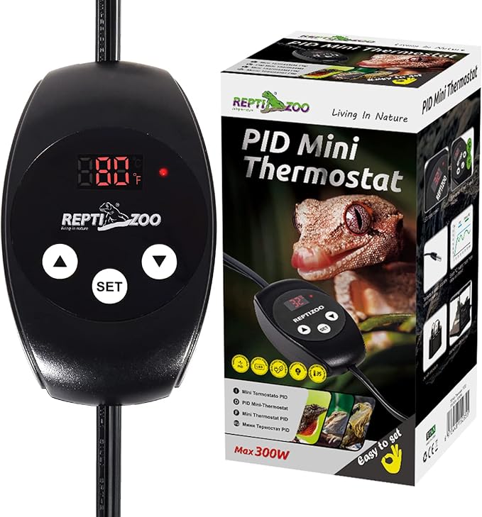 REPTIZOO Dimming Thermostat, PID Temperature Controller by REPTIZOO