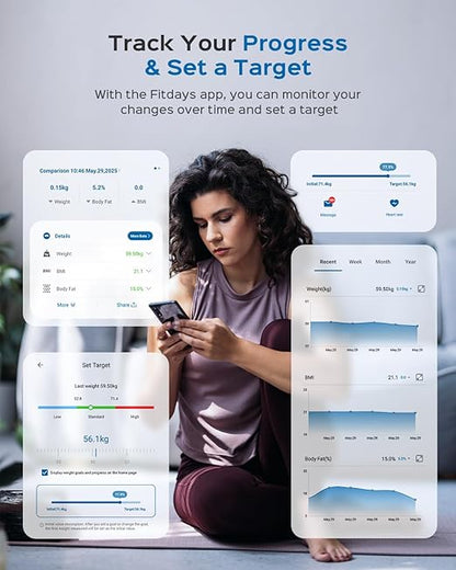 Masmssm Smart Scale for Body Weight, FSA&HSA Eligible, Bathroom Digital - Image 4