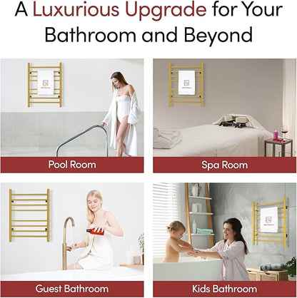 WarmlyYours Heated Towel Rack for Bathroom - Image 11